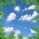 蓝天白云