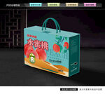 水蜜桃礼盒 桃子包装