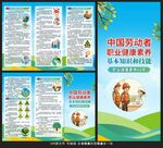 职业健康素养60条三折页