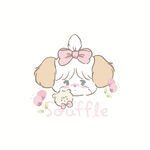 可爱蝴蝶结女孩抱小狗