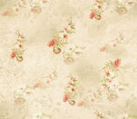 复古花卉纹理墙纸图案