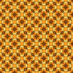 橙色几何图案背景纹理