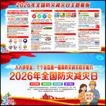 2026防灾减灾日宣传栏