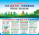 爱国卫生月展板