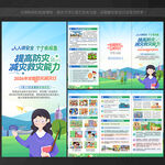 2026年全国防灾减灾日三折页