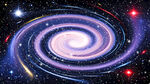 旋涡宇宙星空