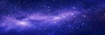 紫色宇宙星空灯箱背景图