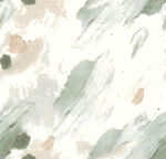 淡彩抽象笔触背景图