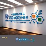 物理实验室文化墙