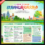 防灾减灾日展板