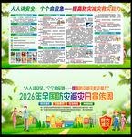 防灾减灾日海报
