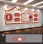 养老院孝道文化墙