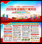 2026年防灾减灾日展板