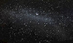 黑色星空太空繁星背景图