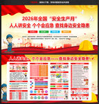 2026年安全月展板