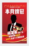 人物销冠海报图片