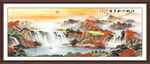 国画山水风景装饰画