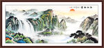国画山水画