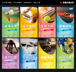 学校运动展板