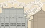 复古风格建筑外观