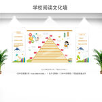 学校阅读文化墙