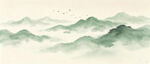 水墨山水画