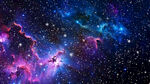 梦幻绚丽星空背景