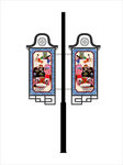 灯杆旗铁艺道旗