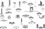 昆明城市天际线建筑