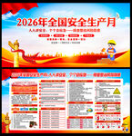 2026安全月展板