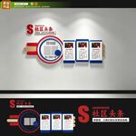 社区头条文化墙