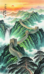 长城玄关装饰画