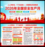 2026安全生产展板