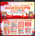 2026安全生产展板