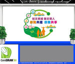 文明城市建设文化墙