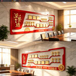 红色荣誉墙