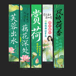 荷花节挂布
