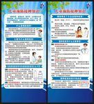 全国儿童预防接种日展架