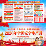 2026年全国安全生产月宣传栏