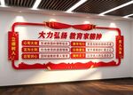 教育家精神局委文化墙
