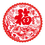 福字门贴窗花玻璃贴过年新年装饰