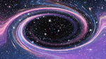 星空旋涡黑洞