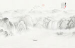 禅意山水画