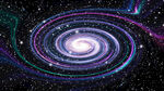 梦幻绚丽的宇宙星系景观