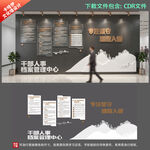 干部人事档案管理文化墙
