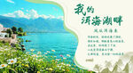 洱海湖畔的诗意风光