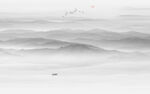 水墨山水画