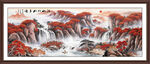 国画山水风景装饰画
