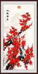 国画梅花