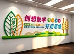 数学培训补习班文化墙